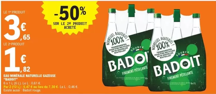 Badoit - Eau Minérale Naturelle Gazeuse