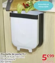 Poubelle De Porte 9 L