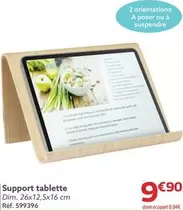 Support Tablette