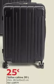 Valise Cabine offre à 25€ sur Gifi