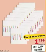 Les 16 Serviettes