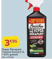 Briochin Super Décapant Cuisine Ecocert 1L - Promo 33% Gratuit