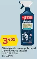 Briochin Vinaigre de Ménage Ecocert - Promo +33% Gratuit