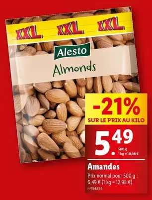 Alesto - Amandes