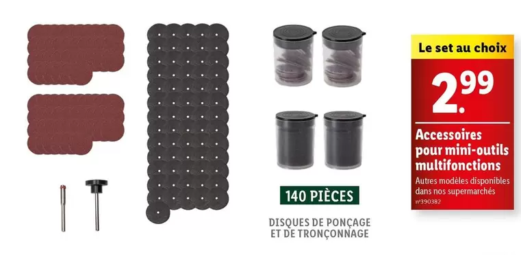 Accessoires Pour Mini-Outils Multifonctions