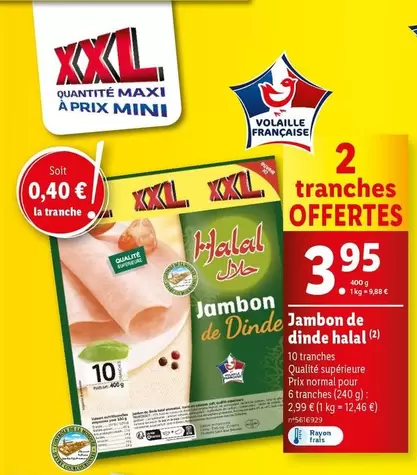 Jambon De Dinde Halal