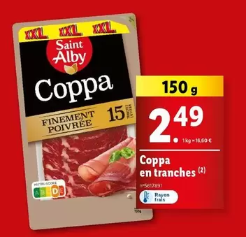 Saint Alby - Coppa En Tranches