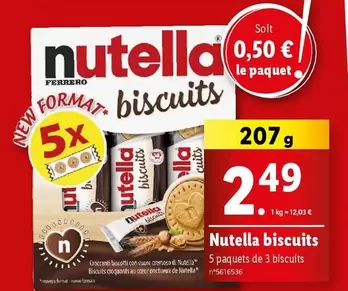 Ferrero - Nutella Biscuits 