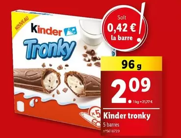 Ferrero - Kinder Tronky