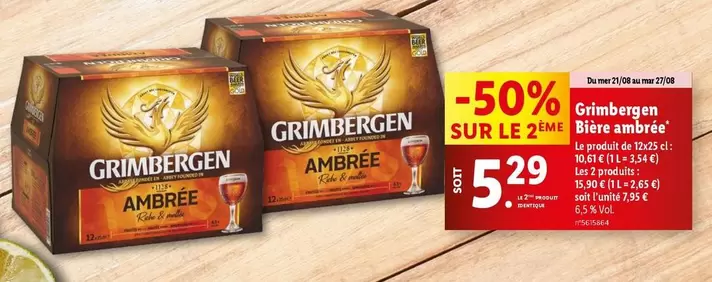 Grimbergen - Bière Ampéré