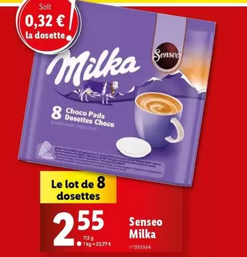 Milka - Senseo