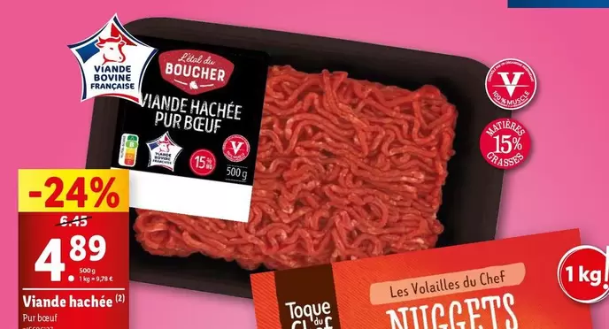 L'Étal Du Boucher - Viande Hachée