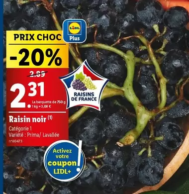 Raisin Noir