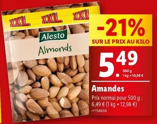 Alesto - Amandes