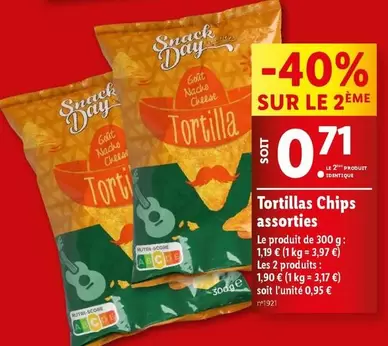 Snack Day  - Tortillas Chips 