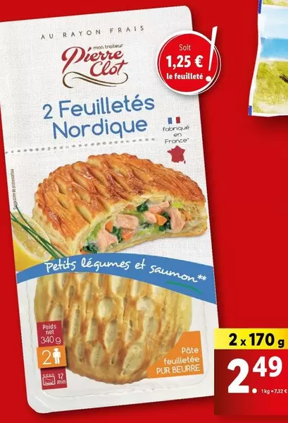 Pierre Clot - 2 Feuilletés Nordique