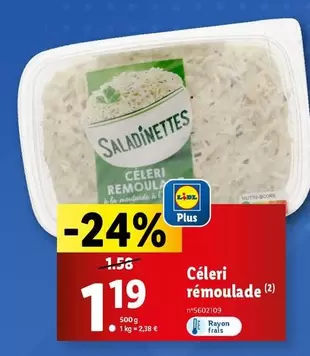 Saladinettes - Céléri Remoulade