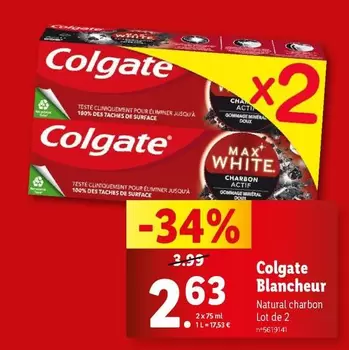 Colgate - Blancheur 