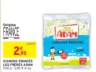 adam - Oignons Émincés Les Frères Adam