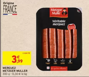 Metzger Muller - Merguez