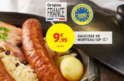 Saucisse De Morteau Igp