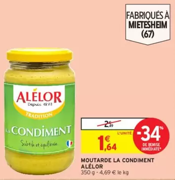 Alélor - Moutarde La Condiment