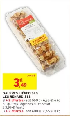 Les Renardises - Gaufres Liegeoises