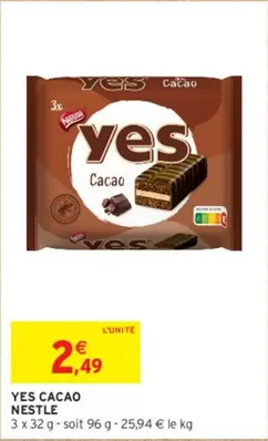 Nestlé - YES CACAO