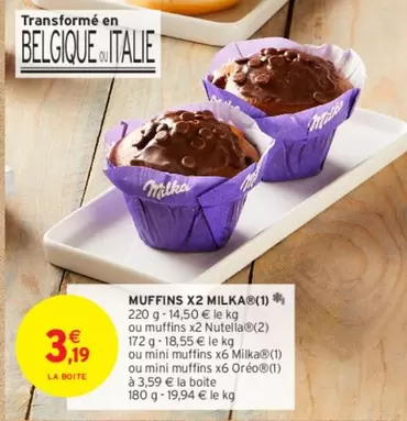 Milka - Muffins X2