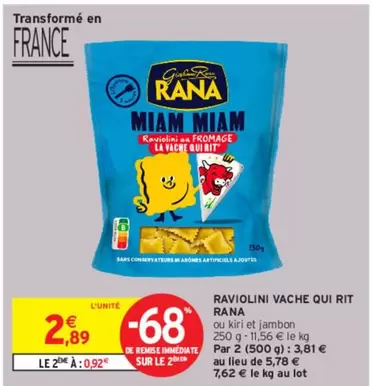 kiri - rana - raviolini vache qui rit