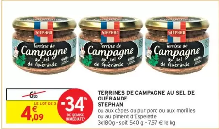 Stephan - Terrines De Campagne Au Sel De Guérande