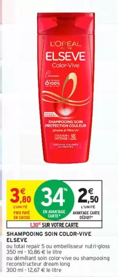 L'Oréal - Shampooing Soin Color-vive