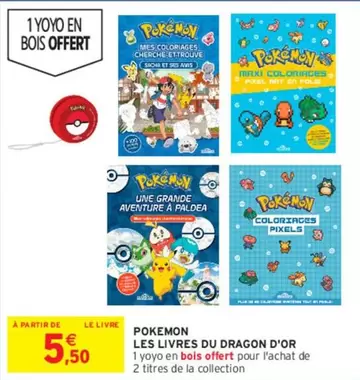 Pokemon - Les Livres Du Dragon D'or