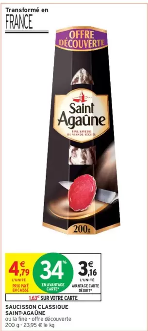 Saint Agaune - Saucissool Classique