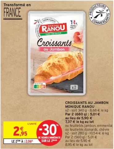 Monique Ranou - Croissants Au Jambon