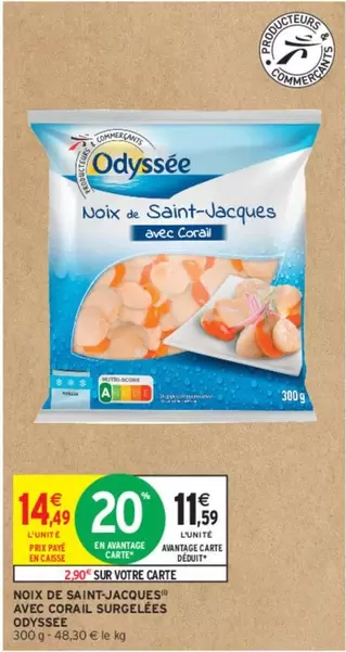 Odyssée - Noix De Saint-jacques Odyssey