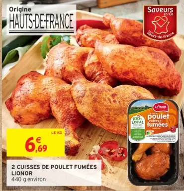 Lionor - 2 Cuisses De Poulet Fumées