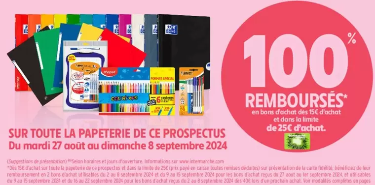 Pagès - Sur Toute La Papeterie De Ce Prospectus offre sur Intermarché