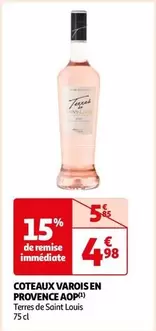 Saint Louis - Coteaux Varois En Provence AOP offre à 4,98€ sur Auchan Hypermarché