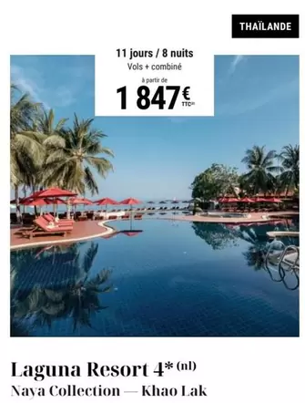 Thaïlande Laguna Resort 4*  offre à 1847€ sur Havas Voyages