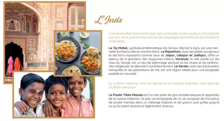  L'Inde offre sur Havas Voyages
