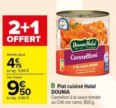 Dounia Halal - Plat Cuisiné 