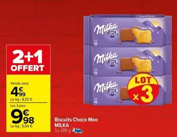 Milka - Biscuits Choco Moo