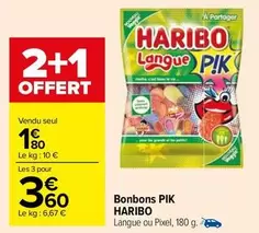 Haribo - Bonbons Pik