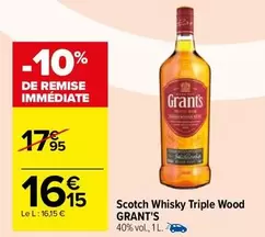 Grant's - Scotch Whisky Triple Wood