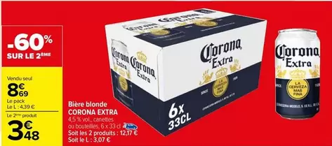 Corona - Bière Blonde Extra