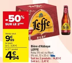 Leffe - Bière D'Abbaye