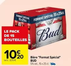 Bud - Bière Format Spécial