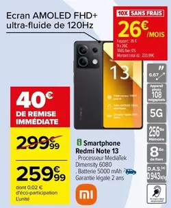 Total - Xiaomi - Smartphone Redmi Note 13