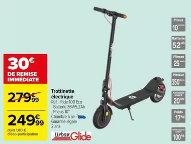 Glide - Trottinette electrique